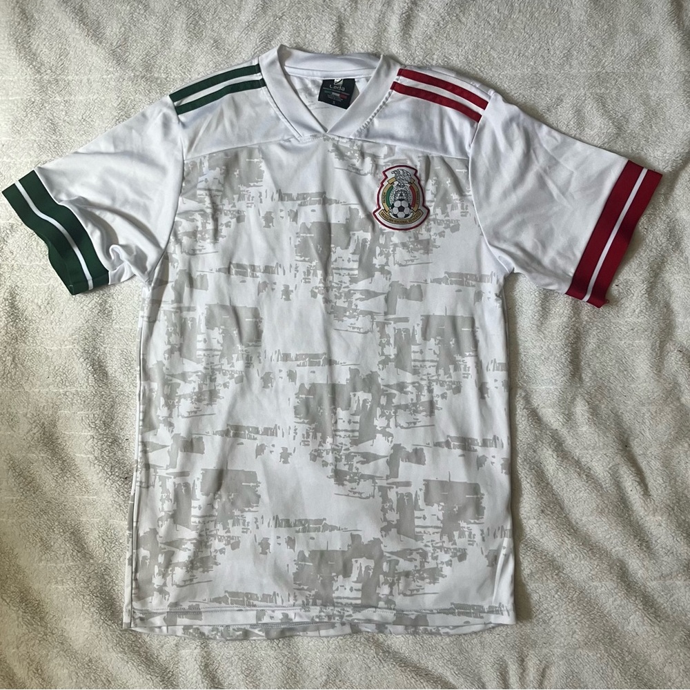 Ada White and Green Women's Jersey
